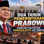 Dua Tahun Pemerintahan Prabowo, Stabilitas Politik dan Kebebasan Kritik Jadi Sorotan