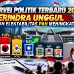 Survei Politik Terbaru 2026, Gerindra Unggul dan Elektabilitas PAN Meningkat